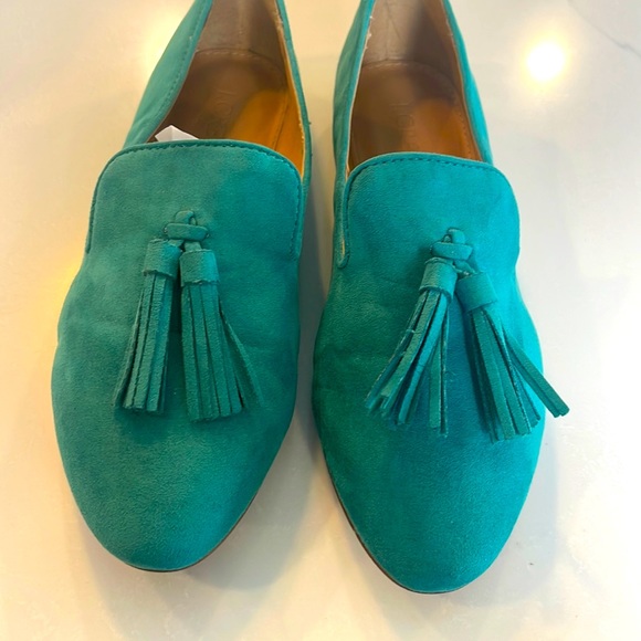 J.Crew tassel smoking loafer size 6 Used - Picture 1 of 4